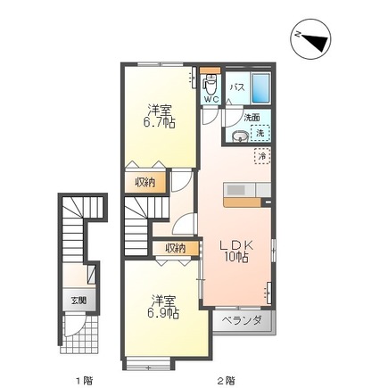 ツリーフィールド　206号室　
